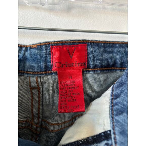 V Christina Floral Embroidered Jeans - Picture 6 of 6